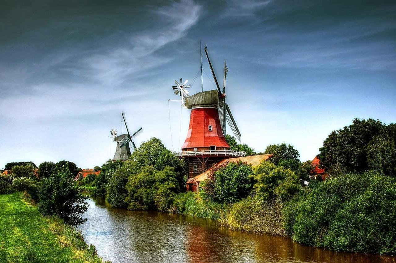 Vila Ferienhaus Weitblick Emden Exteriér fotografie